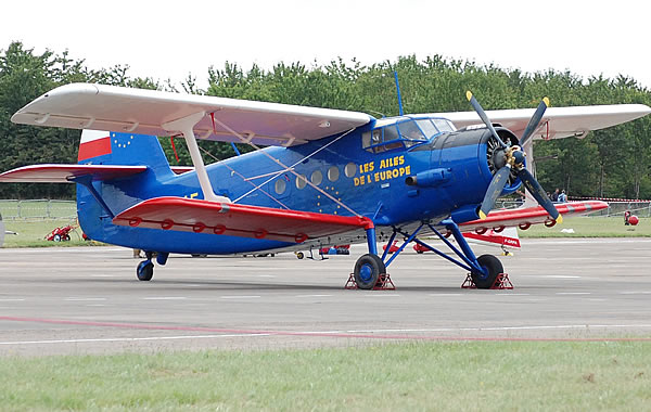 Antonov An-2, Registration SP-FAF, Les ailes de lEurope
